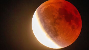 Eclipse lunar en Alemania