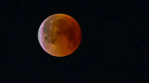 Eclipse lunar en la India Eclipse lunar en la India