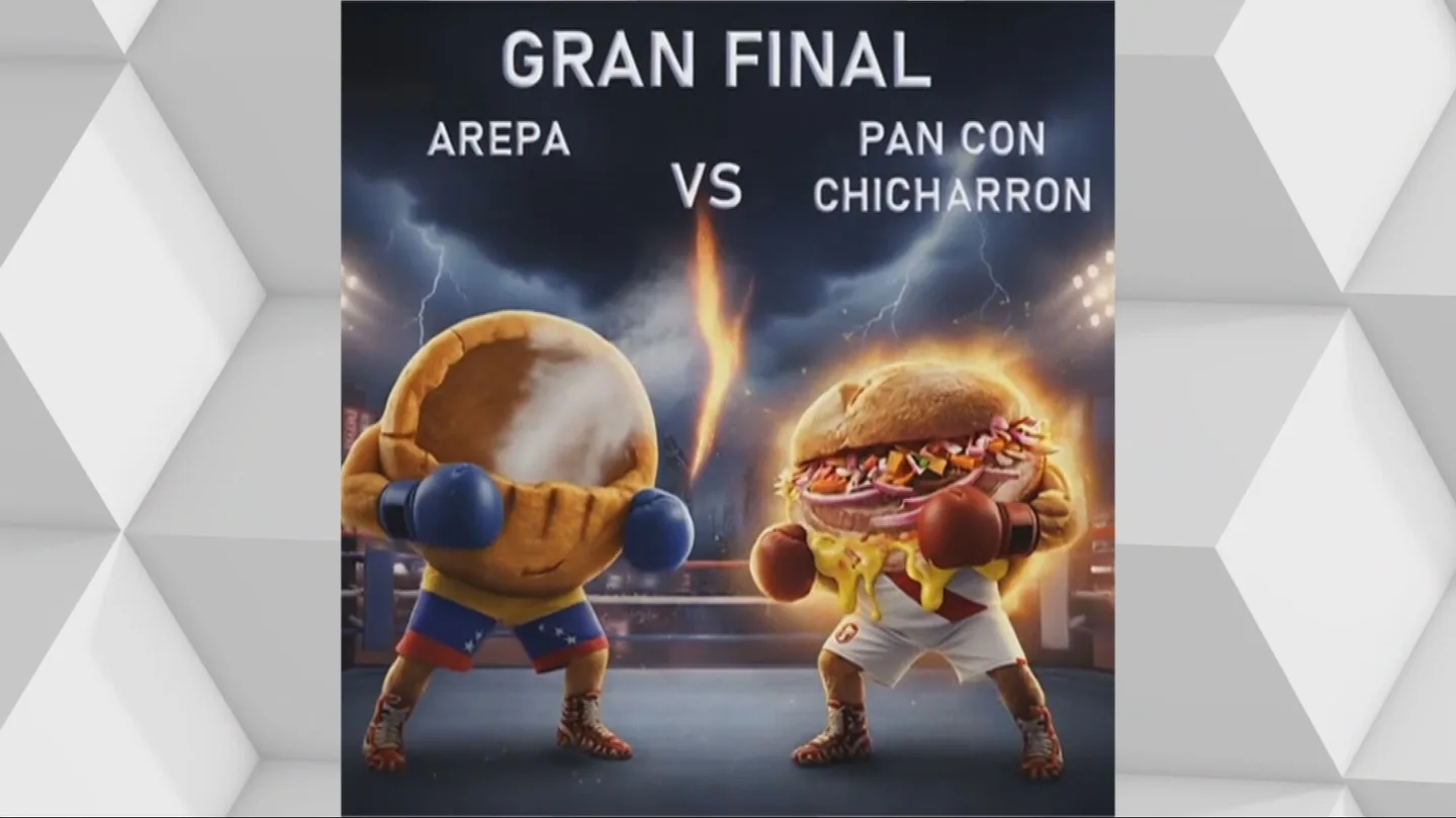 Crujiente contra cremoso: el chicharrón peruano y la arepa venezolana cara a cara en la gran final del mundial de desayunos de Ibai Crujiente contra cremoso: el chicharrón peruano y la arepa venezolana cara a cara en la gran final del mundial de desayunos de Ibai