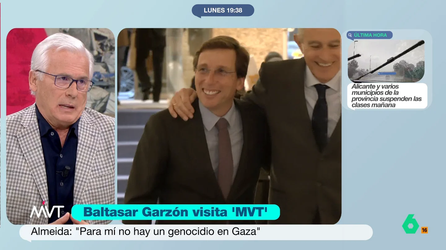 Baltasar Garzón responde a Almeida Baltasar Garzón responde a Almeida