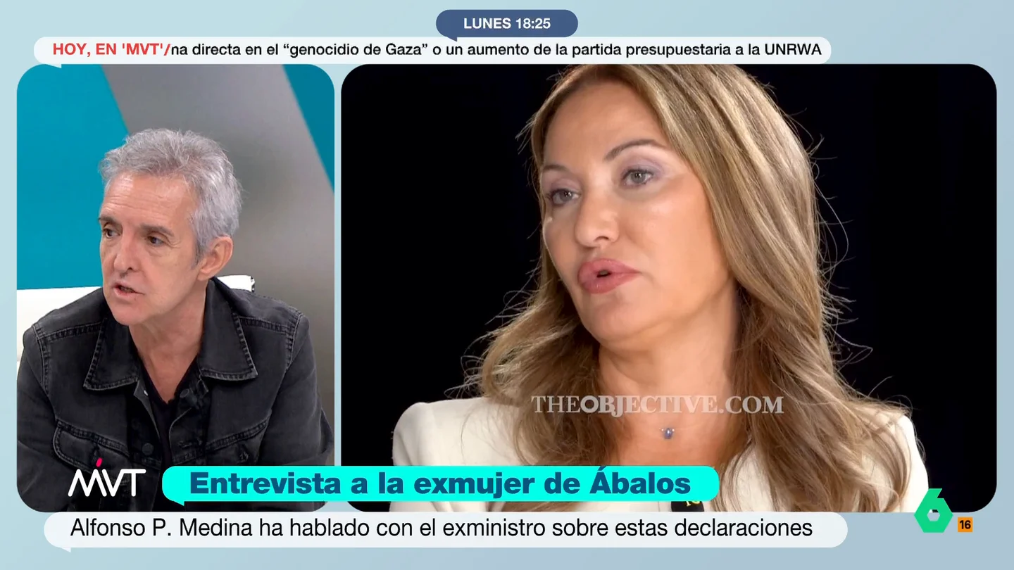 Ramoncín, tras la entrevista a la exmujer de Ábalos: "Es importante saber si de verdad eso llega al final al presidente" Carolina Perles ha afirmado, en una entrevista para 'The Objective', que se sinceró con varias personas de la cúpula socialista sobre las infidelidades de su marido. Esta información, como señala, habría llegado a enturbiar la relación de Ábalos con Sánchez.