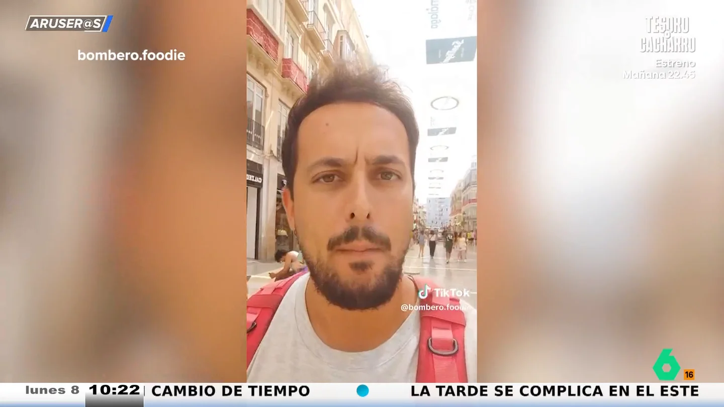 "Bakery, coffee...¡cojones, que estamos en Málaga!": el mosqueo de un tiktoker que planta cara al inglés de postureo "Bakery, coffee...¡cojones, que estamos en Málaga!": el mosqueo de un tiktoker que planta cara al inglés de postureo