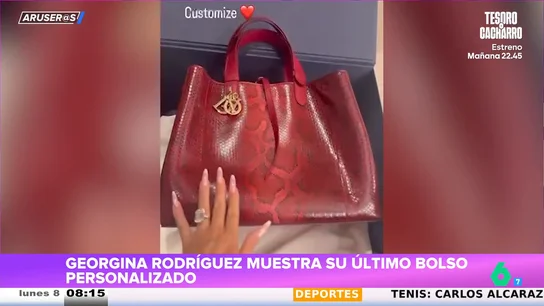 Alfonso Arús, del nuevo bolso de Dior de Georgina Rodríguez: "No cierra bien, le meten la mano y le pillan todo" Alfonso Arús, del nuevo bolso de Dior de Georgina Rodríguez: "No cierra bien, le meten la mano y le pillan todo"