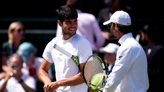 Carlos Alcaraz y Juan Carlos Ferrero Carlos Alcaraz y Juan Carlos Ferrero