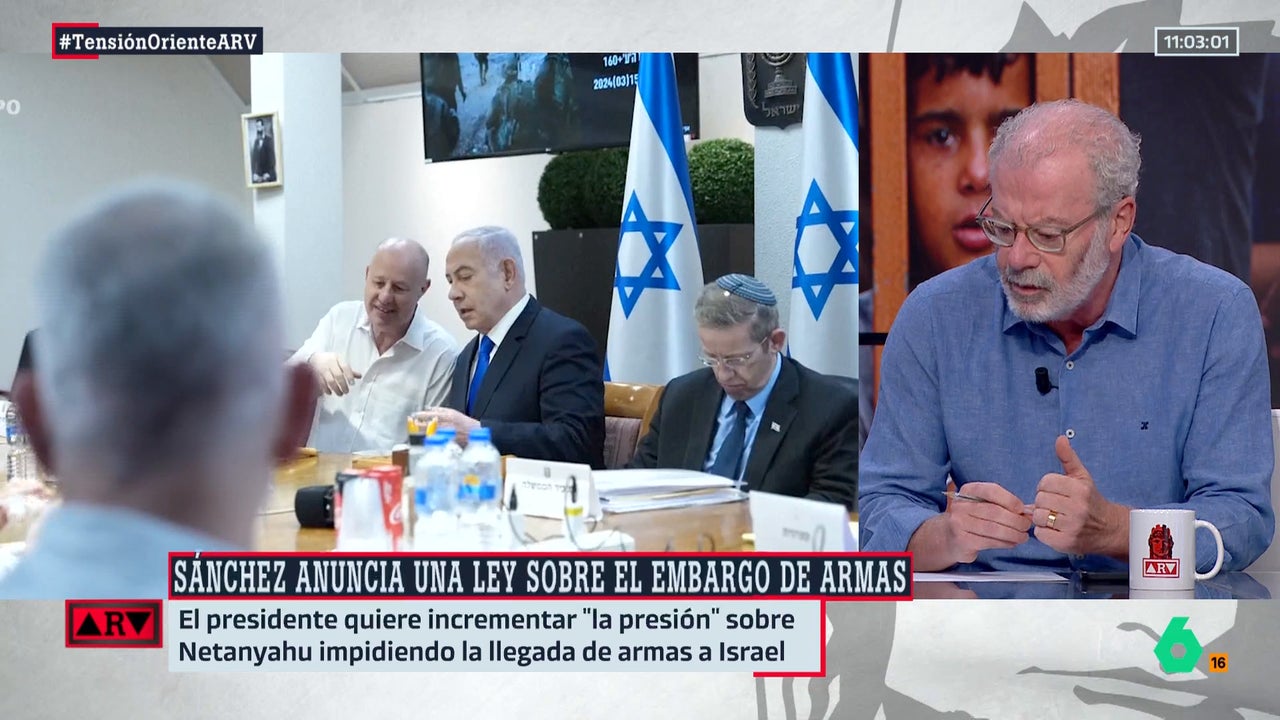 Núñez Villaverde analiza el anuncio de Sánchez frente al "genocidio" de Israel en Gaza: "Toma la delantera a la comunidad internacional"