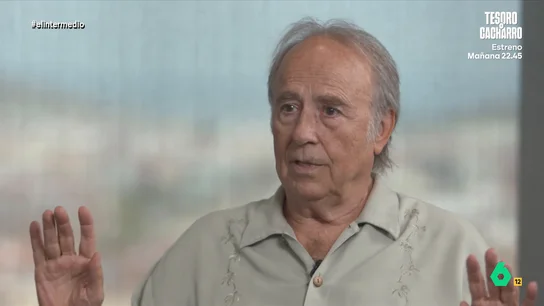 Serrat desvela los decretos que haría si fuera presidente: de la vivienda y el trabajo a inmigración o cambio climático De los 20 años de El Intermedio a los que ha ido contando, y cantando, Serrat, Thais Villas conversa en este vídeo con el mítico músico sobre la retirada y si le habría gustado entrar en política: "Ni en la comunidad de vecinos", responde.