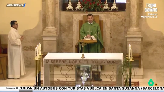El cura de Valdepeñas, a los políticos: "No viene mal rezar por España con la que está cayendo" El cura de Valdepeñas, a los políticos: "No viene mal rezar por España con la que está cayendo"