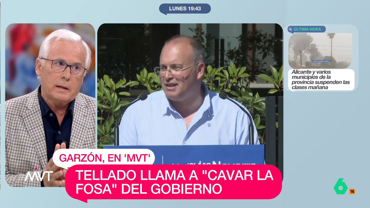 Baltasar Garzón, crítico con el Partido Popular: "Ha hecho un salto al vacío en el que tendría que desaparecer el PP como tal partido y ser otra cosa"