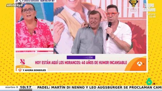 César Cadaval ('Los Morancos'), tras haber estado 14 horas atrapado en un tren: "Le han cambiado el nombre a Renfe, ahora es 'Ten fe'" César Cadaval ('Los Morancos'), tras haber estado 14 horas atrapado en un tren: "Le han cambiado el nombre a Renfe, ahora es 'Ten fe'"
