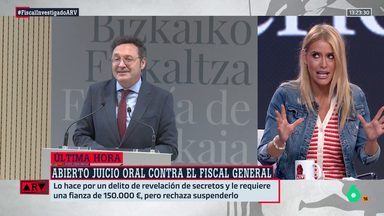 Afra Blanco, sobre las exigencias de dimisión del fiscal general: "¿A qué juegan algunos fiscales que reclaman inhabilitar a una persona cuando, legalmente, no es posible hacerlo?"