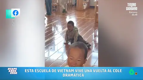 Una escuela de Vietnam vive una vuelta al cole marcada por el drama: "En la calle había un grupo de padres riendo" Una escuela de Vietnam vive una vuelta al cole marcada por el drama: "En la calle había un grupo de padres riendo"