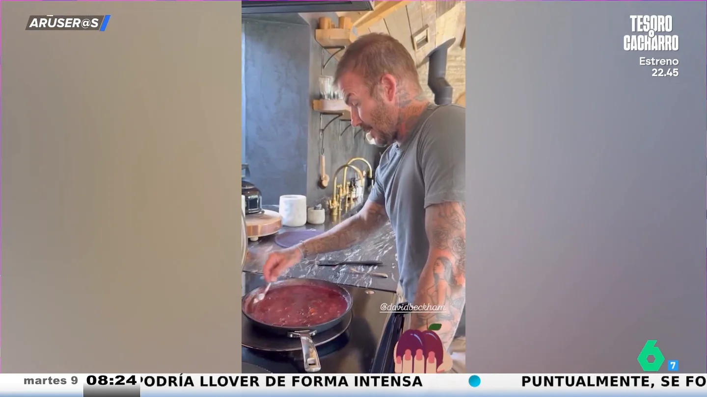 Alfonso Arús alucina con David Beckham: "Igual te planta unos nabos como te hace mermelada" Alfonso Arús alucina con David Beckham: "Igual te planta unos nabos como te hace mermelada"