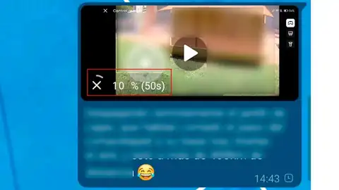 Tiempo restante para el envío de un vídeo Tiempo restante para el envío de un vídeo