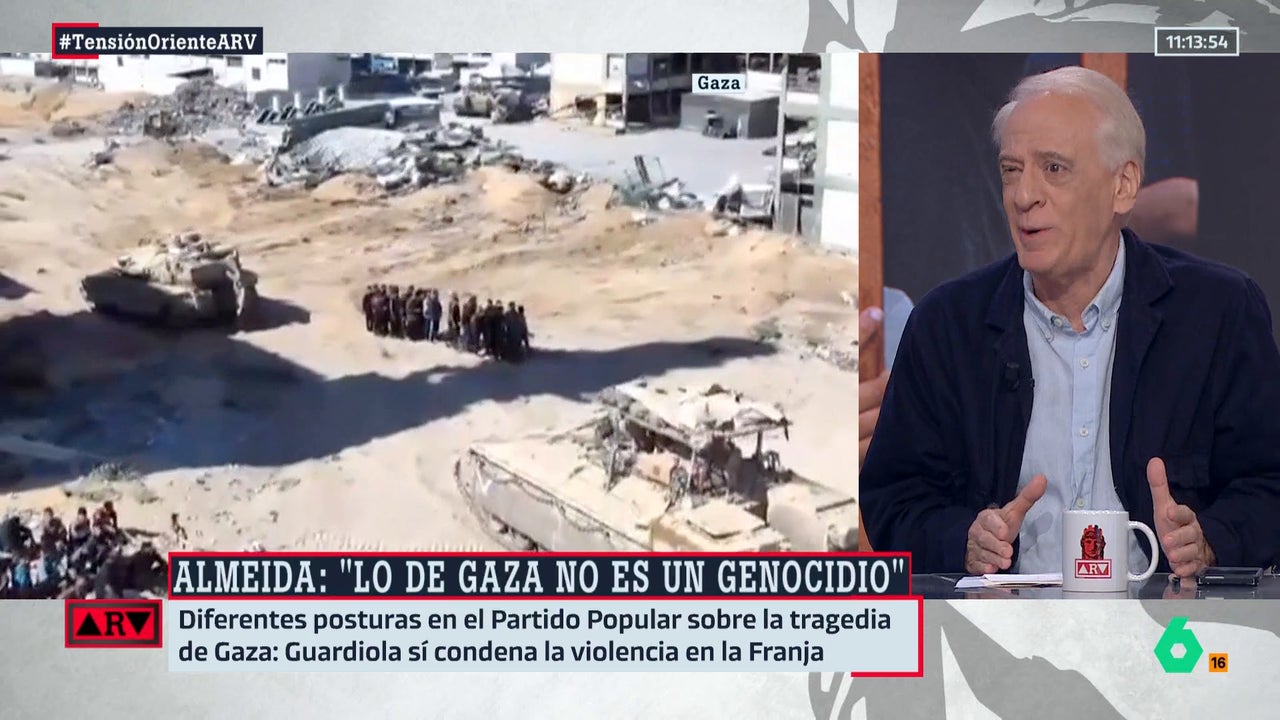 Cembrero, sobre Feijóo y su postura con Gaza: "Nunca le he escuchado hablar de crímenes contra la humanidad, que es de lo que está acusado Netanyahu"