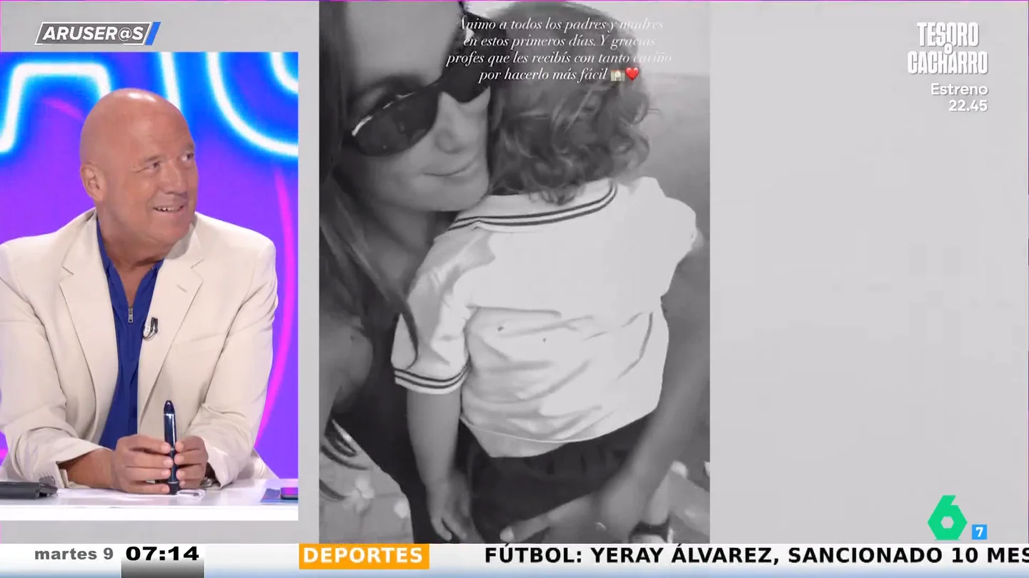 Alfonso Arús se moja en la polémica viral de María Pombo sobre la lectura: "Estamos todos locos" Alfonso Arús se moja en la polémica viral de María Pombo sobre la lectura: "Estamos todos locos"