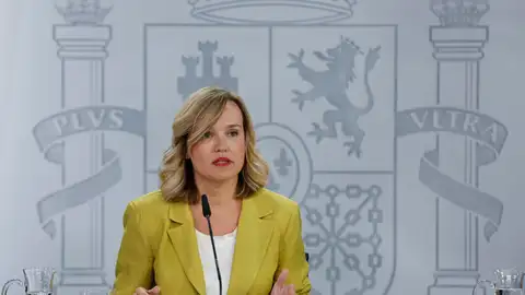 La ministra de Educación y portavoz del Gobierno, Pilar Alegría La ministra de Educación y portavoz del Gobierno, Pilar Alegría