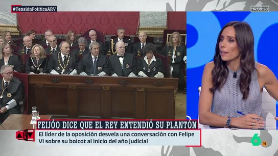 Pilar Velasco: "Mientras Feijóo agita el limonero bailando, los limones los recoge Vox" Pilar Velasco: "Mientras Feijóo agita el limonero bailando, los limones los recoge Vox"