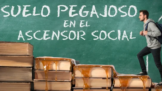 El 'suelo pegajoso' que frena el ascensor social de los jóvenes españoles: el nivel educativo de los padres pesa más que sus ganas El 'suelo pegajoso' que frena el ascensor social de los jóvenes españoles: el nivel educativo de los padres pesa más que sus ganas