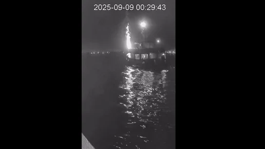 Un dron ataca una embarcación de la Flotilla Sumud con ayuda para Gaza en el puerto de Túnez Un dron ataca una embarcación de la Flotilla Sumud con ayuda para Gaza en el puerto de Túnez