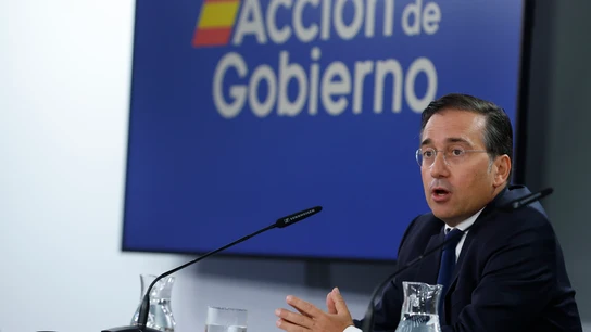 El ministro de Asuntos Exteriores, José Manuel Albares El ministro de Asuntos Exteriores, José Manuel Albares/ EFE/ JJ Guillén