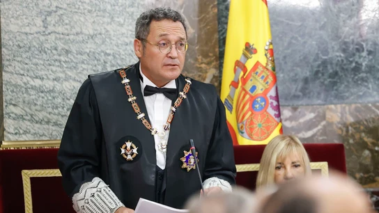El fiscal general del Estado, Álvaro García Ortiz durante el tradicional acto de apertura del año judicial El fiscal general del Estado, Álvaro García Ortiz durante el tradicional acto de apertura del año judicial
