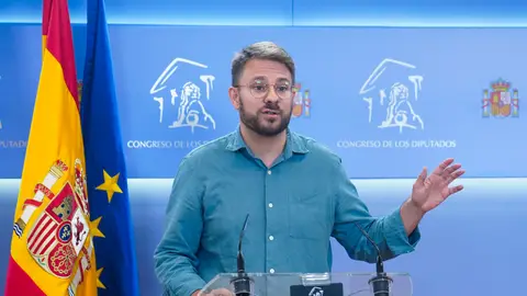 El diputado de Compromís Alberto Ibáñez habla en el Congreso de los Diputados El diputado de Compromís Alberto Ibáñez habla en el Congreso de los Diputados