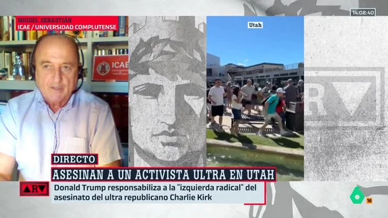 Miguel Sebastián muestra su inquietud ante el atentado en Utah: "Fue algo muy planificado. Lo que más me preocupa es que esto forme parte de un plan" Miguel Sebastián muestra su inquietud ante el atentado en Utah: "Fue algo muy planificado. Lo que más me preocupa es que esto forme parte de un plan"