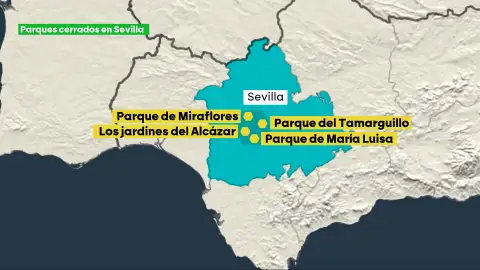 Cuatro parques cerrados en Sevilla por un posible foco de gripe aviar Cuatro parques cerrados en Sevilla por un posible foco de gripe aviar