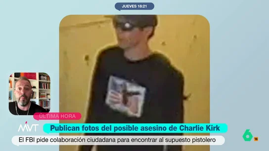 Maestre analiza la camiseta del presunto asesino de Kirk: "Es un homenaje a veteranos" Maestre analiza la camiseta del presunto asesino de Kirk: "Es un homenaje a veteranos"