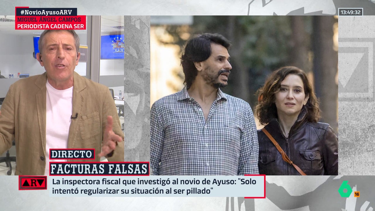 Miguel Ángel Campos, tras la declaración de la inspectora fiscal que investigó al novio de Ayuso: "Fue una defraudación consciente"