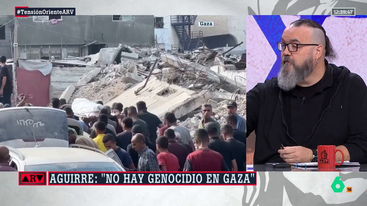 David Vico, tras negar Esperanza Aguirre que haya un "genocidio" en Gaza: "Es una falacia ad hominem"