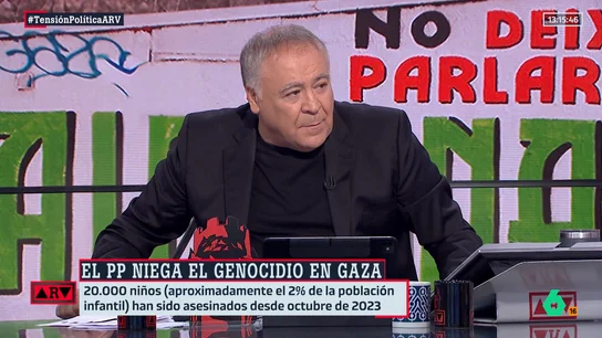 Ferreras, contra Israel: "Hamas puede ser terror, pero la respuesta no puede ser genocidio" Ferreras, contra Israel: "Hamas puede ser terror, pero la respuesta no puede ser genocidio"