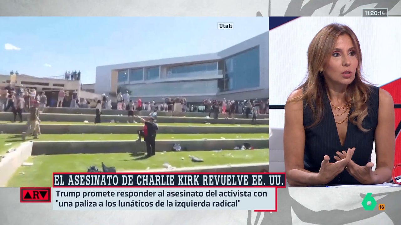 Carmen Morodo, tras el asesinato de Charlie Kirk: "Que Trump haya responsabilizado a toda la izquierda radical es de una imprudencia absoluta"