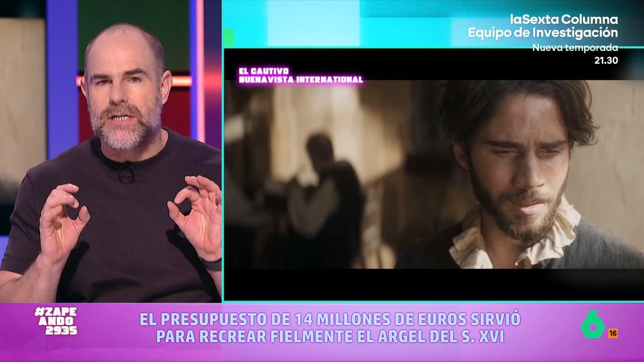 Alberto Rey analiza 'El Cautivo', la nueva película de Alejandro Amenábar: "Es rarísima"