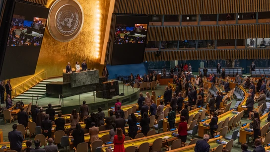 Imagen de la Asamblea General de la ONU este 9 de septiembre Imagen de la Asamblea General de la ONU este 9 de septiembre