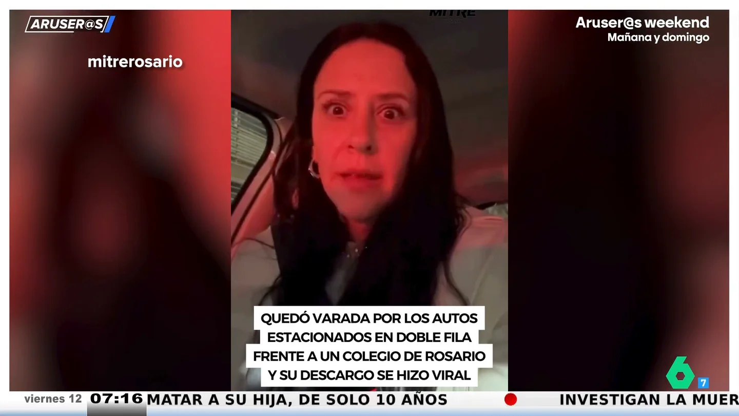 Una madre argentina estalla frente a los atascos frente al colegio: "¡Dejen de cargarse a la gente!" Una madre argentina estalla frente a los atascos frente al colegio: "¡Dejen de cargarse a la gente!"