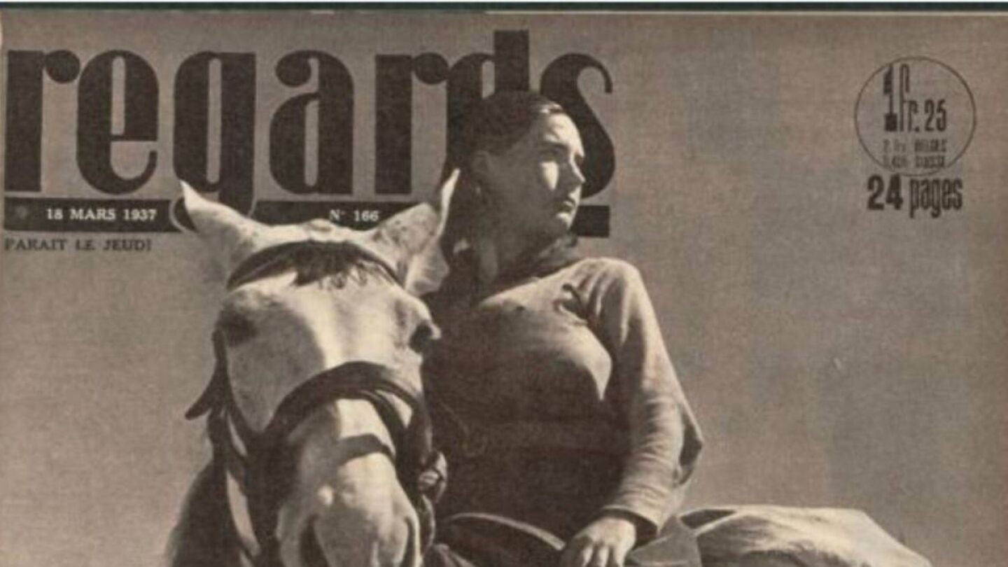 Portada con foto de Gerda Taro
