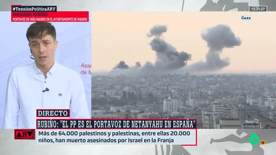 El portavoz de Más Madrid, sobre las palabras Díaz Pache: "Ayuso y el PP actúan como portavoces de Netanyahu en España" El portavoz de Más Madrid, sobre las palabras Díaz Pache: "Ayuso y el PP actúan como portavoces de Netanyahu en España"