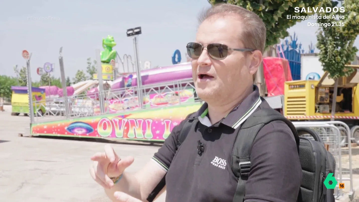 Un ingeniero, tras 14 años inspeccionando atracciones de feria: "Es muy raro que haya una que no se pueda poner en funcionamiento" Equipo de Investigación entrevista a Israel, ingeniero técnico que revisa buena parte de las ferias de Madrid. En este vídeo vemos una de estas inspecciones y asegura que, a pesar de que le contratan los propios feriantes, nunca ha recibido presiones.