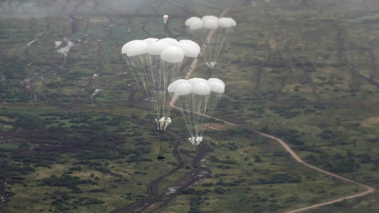 Imagen de archivo de las maniobras militares Zapad-2021 de Rusia y Bielorrusia en Kaliningrado en septiembre de 2021 Imagen de archivo de las maniobras militares Zapad-2021 de Rusia y Bielorrusia en Kaliningrado en septiembre de 2021