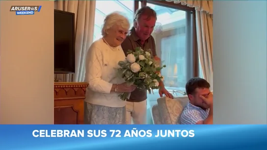 Emotivo recuerdo: unos ancianos celebran 72 años juntos recreando su boda de 1953 Emotivo recuerdo: unos ancianos celebran 72 años juntos recreando su boda de 1953