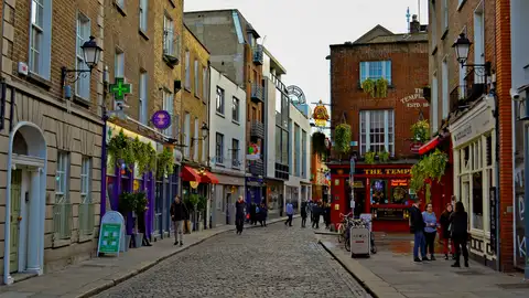 Temple Bar. Dublín Temple Bar. Dublín
