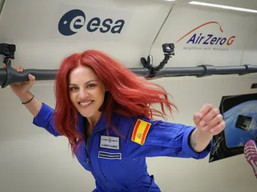 La astronauta española de la ESA Sara García La astronauta española de la ESA Sara García
