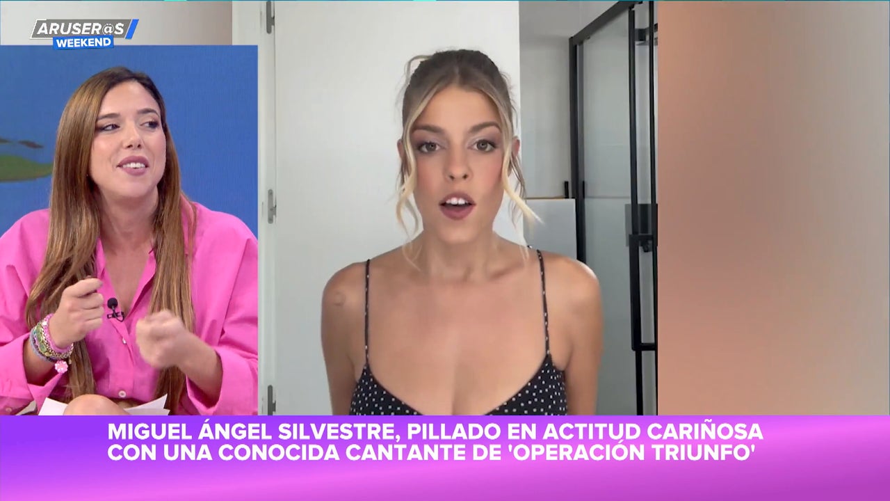 Miguel Ángel Silvestre, pillado en actitud cariñosa con Nerea Rodríguez, exconcursante de OT