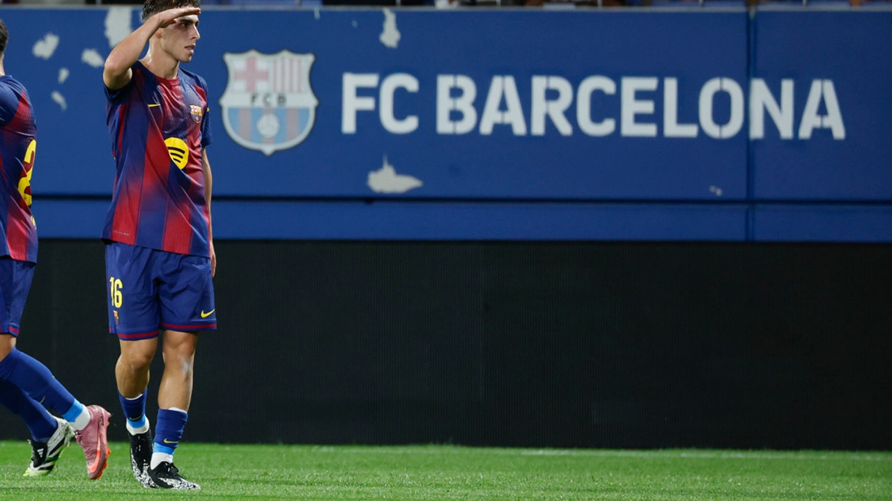 El tremendo 'zapatazo' de Fermín en la goleada del Barça al Valencia