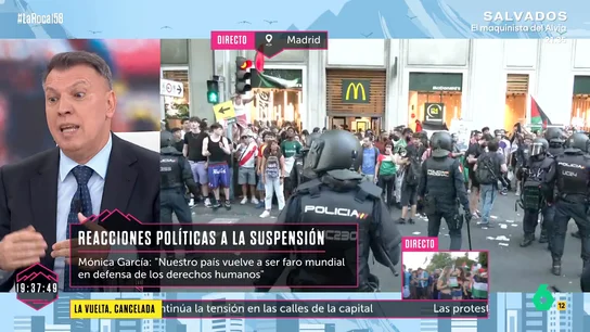 Joaquim Bosch recuerda la postura del ciclista Jonas Vingegaard ante las protestas propalestinas en La Vuelta Joaquim Bosch recuerda la postura del ciclista Jonas Vingegaard ante las protestas propalestinas en La Vuelta