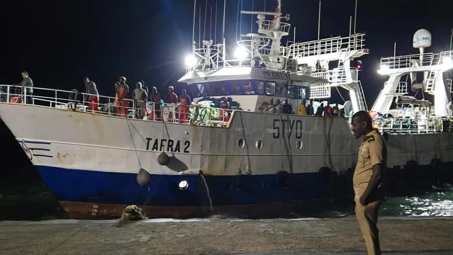 Detenidos los dos capitanes de los barcos que colisionaron en Mauritania Detenidos los dos capitanes de los barcos que colisionaron en Mauritania