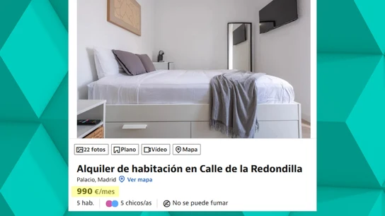 Alquiler de una habitación en Madrid. Alquiler de una habitación en Madrid.