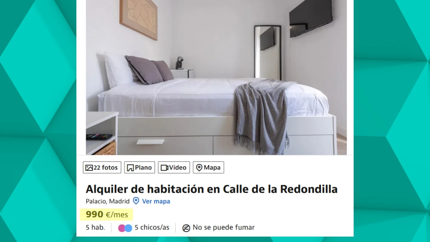 Alquiler de una habitación en Madrid. Alquiler de una habitación en Madrid.