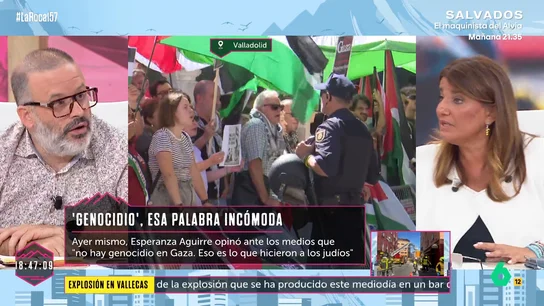 María Claver, sobre las protestas propalestinas: "Parar una carrera no da visibilidad a nada" María Claver, sobre las protestas propalestinas: "Parar una carrera no da visibilidad a nada"